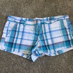 Plaid shorts